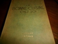 Ancien LIVRE de CUISINE Fernand NATHAN 1950