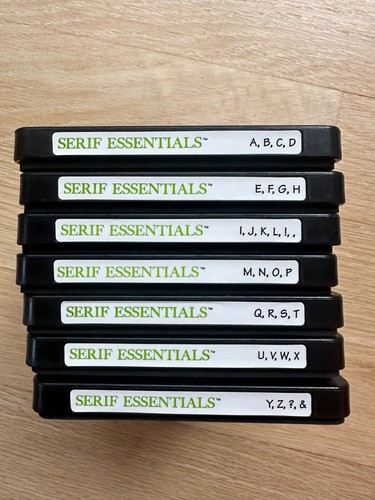 Set sizzix serif - set, 7