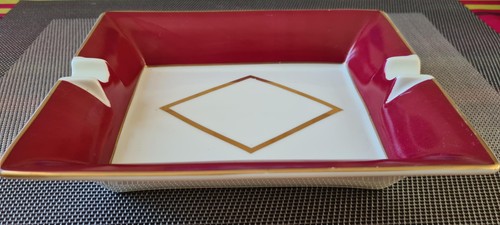 Ancien cendrier porcelaine - porcelaine, de