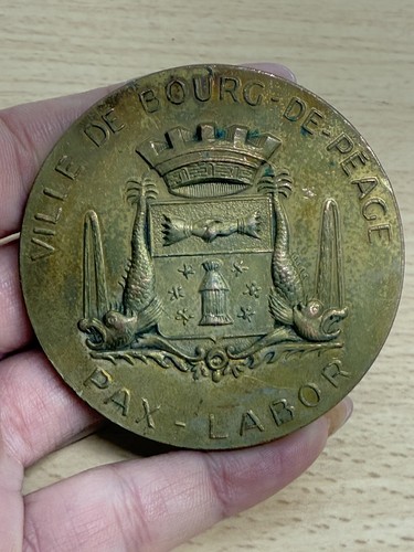 Médaille ville bourg de - ville,