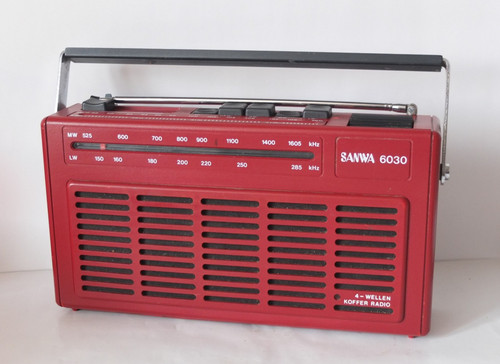Vintage poste radio sanwa - vintage,