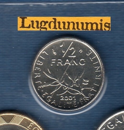 2001 centimes semeuse - bu,