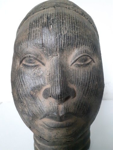 Tête ifé bronze nigeria - ifÉ, en