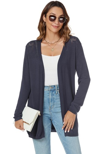 Gilet cardigan femme long - cardigan,