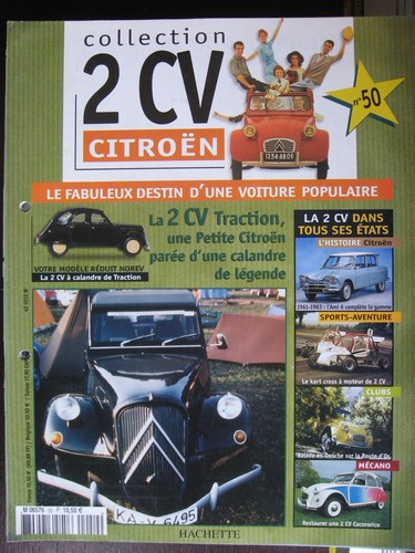 Fascicule citroen 2cv a - ,