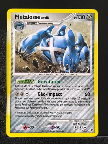 Carte pokémon metalosse - pokémon, 7/147