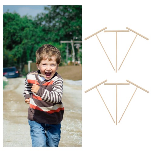 6pcs dorative bamboo rakes - 6pcs,