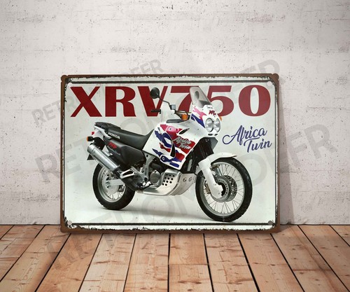 Plaque métal vintage - , honda