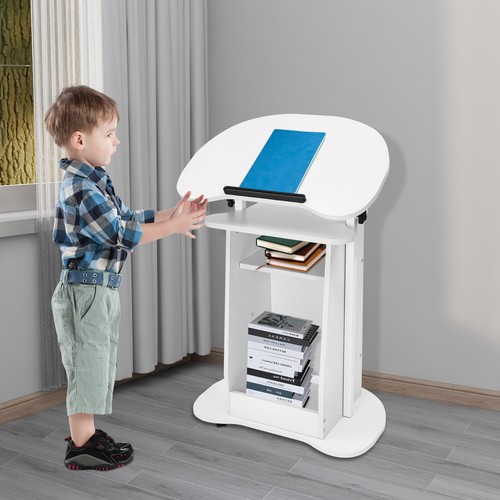 Rolling lectern podium - rolling,