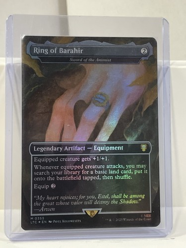 Ring barahir sword - -, the