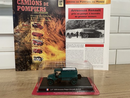 Camion pompiers renault - camion,