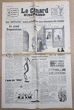 Le CANARD ENCHAINE numéro