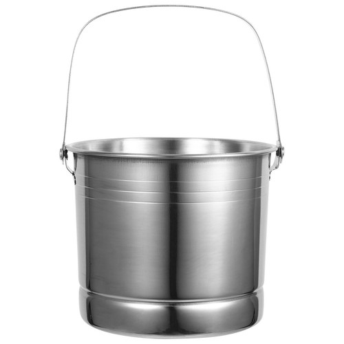 Seau métal glacons avec - seau,