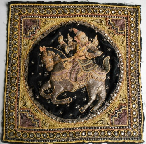 Tenture ancienne indienne