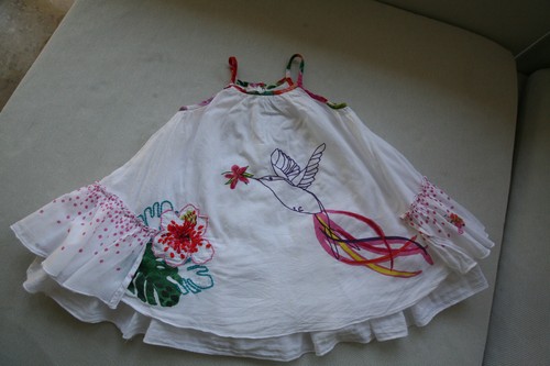 Robe blanche catimini - blanche, 3/4