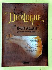 BD  DECALOGUE N°1  DOSSIER DE