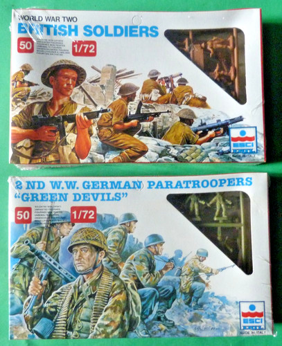 Soldats plastique ww2 - 1/72,
