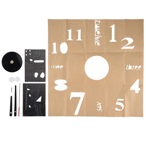 Diy horloge murale moderne - 3d,