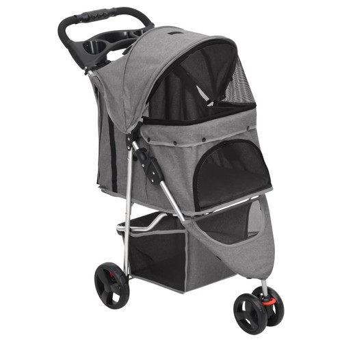 Poussette pour chien pliante - pour,