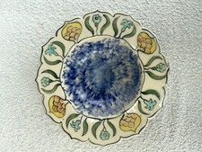 Ancienne coupe en céramique  signée Lachenal décors Iznik