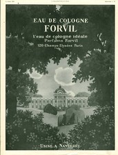 Publicité ancienne eau de