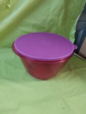 tupperware grand saladier 4S  ROSE 5.5 Litre Avec  couvercle