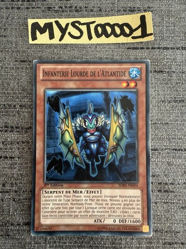 Carte infanterie - yu-gi-oh!,