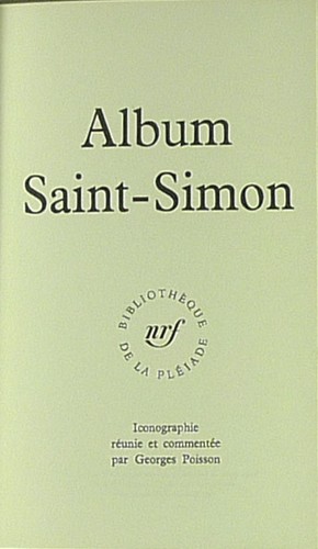Album saint simon la - l'album,