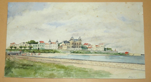 Ecole francaise dessin - francaise, xx