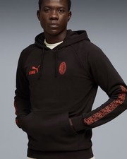  Ac Milan Puma Hoodie Noir