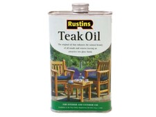 Rustins Huile pour teck 250ml pour bois intérieur & extérieur