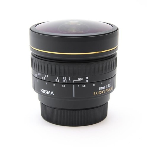 Sigma 8mm ex dg circular - f/3.5,
