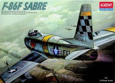 Maquette 1/72 Academy North American F-86F Sabre