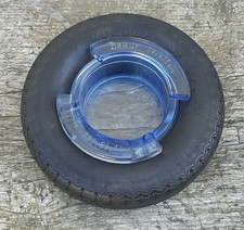 ANCIEN CENDRIER PUBLICITAIRE PNEU DUNLOP SP-SPORT ANNÉES 60