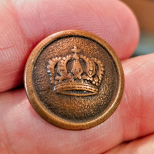 A/ WWI - BOUTON D'UNIFORME