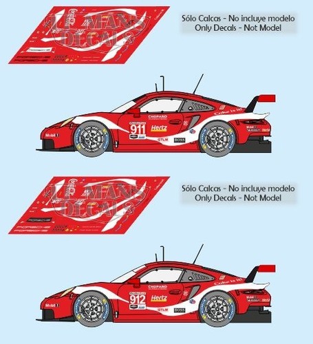 Stickers porsche 991 - porsche, rsr