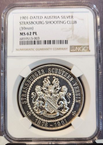 1901 austria silver strasbourg - austria,