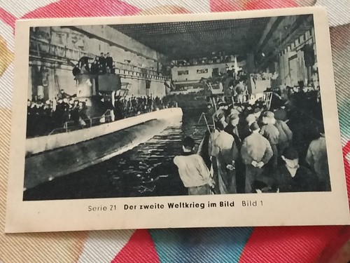 Ww2 carte photo boat u - carte,
