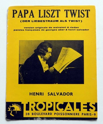 Partition vintage sheet - , music