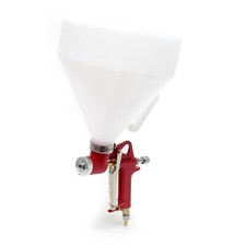 Pistolet à crépir avec godet 6l 3 Buses Pistolet à peinture pneumatique Crépi