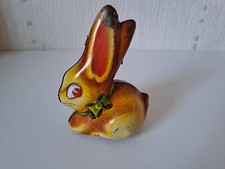 Jouet lapin à friction en métal- Lehmann