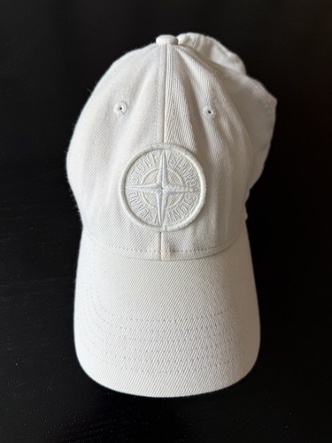 Stone island white canvas - stone, six