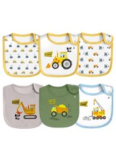 Lot de 6 bavoirs bébé en
