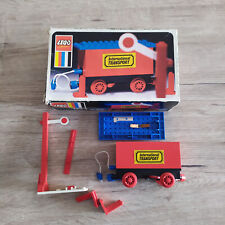 Lego 161 Battery Wagon with Signal and Direction Changing Vintage 1972 Boite Tra