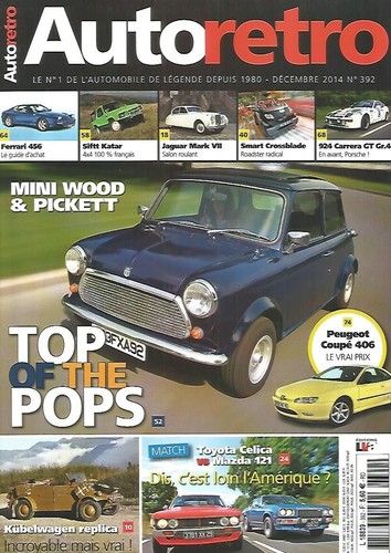 Auto retro 392 mini wood - retro,