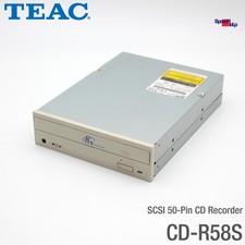Meilleur Teac Cd-R58S Cd-Rw Graveur Enregistreur Drive SCSI 50-Pol 24x/8x Ok!