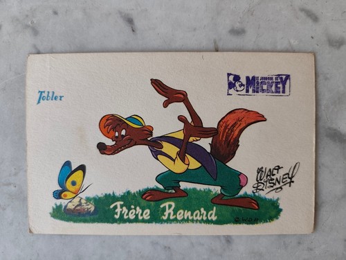 Postcard frère renard - postcard,