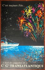 Affiche compagnie generale - affiche,