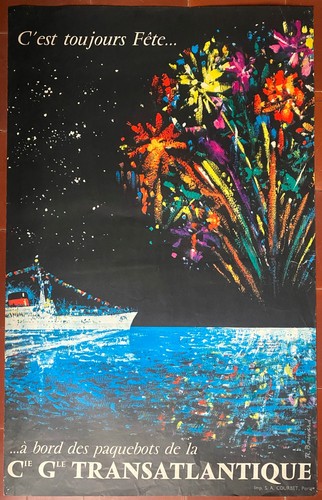 Affiche compagnie generale - affiche,