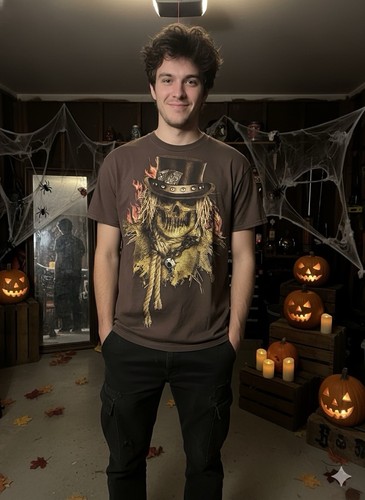 Spooky skeleton top - spooky,